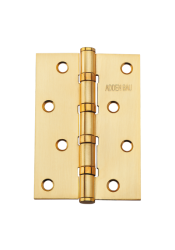 Петля универсальная с четырьмя подшипниками ADDEN BAU. 100X70X2.5 4BB SATIN GOLD (цвет МАТОВОЕ ЗОЛОТО)