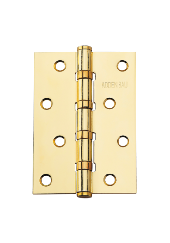 Петля универсальная с четырьмя подшипниками ADDEN BAU. 100X70X2.5 4BB POLISH GOLD (цвет БЛЕСТЯЩЕЕ ЗОЛОТО)