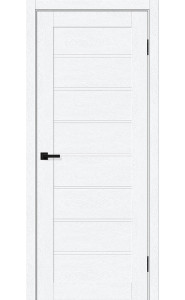 Межкомнатная дверь Браво-20/2 (WS), цвет White Silkwood